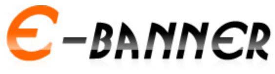 e-banner