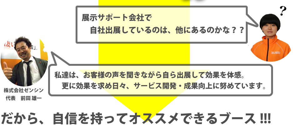 展示会で成果が出るブース徹底解剖